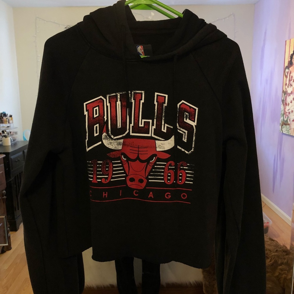Cropped Chicago Bulls sweatshirt